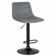 Набор 2 шт Стул барный DOBRIN TAILOR BLACK (серый велюр (MJ9-75)) - купить в Екатеринбурге, в наличии