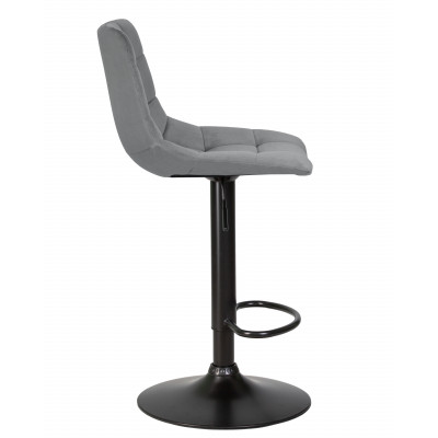 Набор 2 шт Стул барный DOBRIN TAILOR BLACK (серый велюр (MJ9-75)) - купить в Екатеринбурге, в наличии