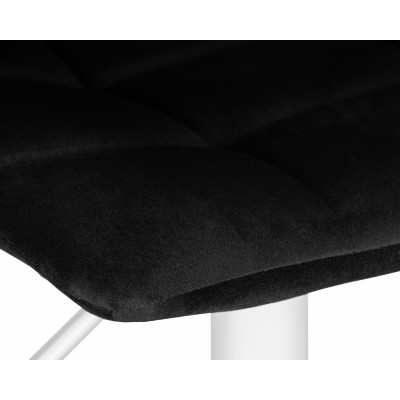 Стул барный DOBRIN TAILOR WHITE (черный велюр (MJ9-101)) - купить в Екатеринбурге, в наличии