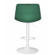 Набор 2 шт Стул барный DOBRIN TAILOR WHITE (зеленый велюр (MJ9-88))