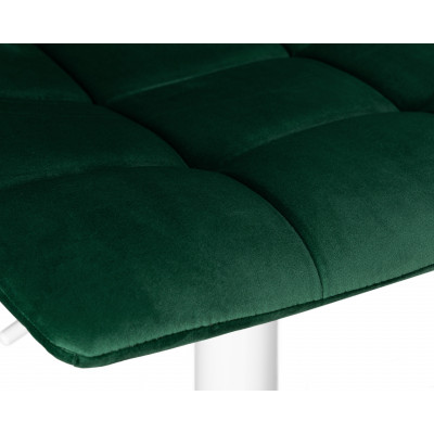 Набор 2 шт Стул барный DOBRIN TAILOR WHITE (зеленый велюр (MJ9-88))