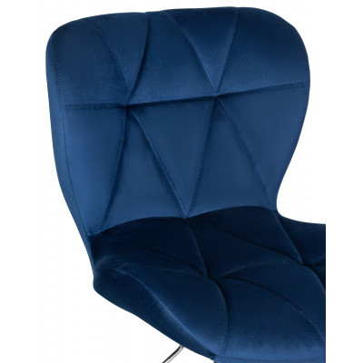 Стул барный DOBRIN BARNY (синий велюр (MJ9-117))