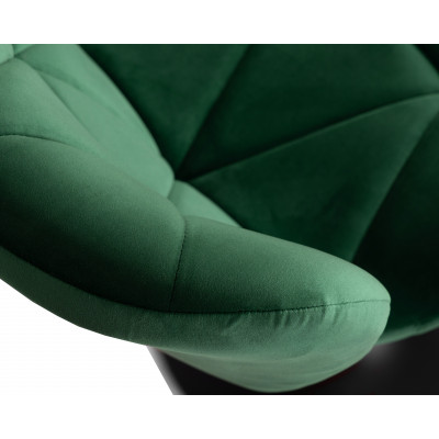 Стул барный DOBRIN BARNY BLACK (зеленый велюр (MJ9-88)) - купить в Екатеринбурге, в наличии