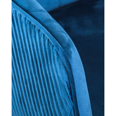 Стул барный DOBRIN DARCY (синий велюр (1922-20))