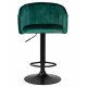 Стул барный DOBRIN DARCY BLACK (зеленый велюр (1922-9)) - купить в Екатеринбурге, в наличии