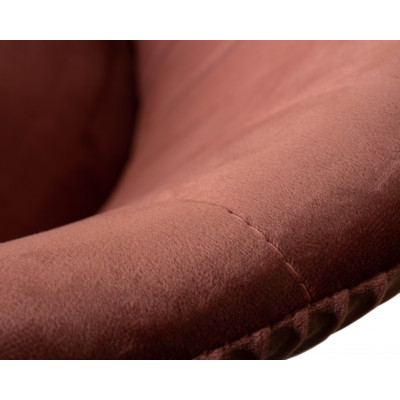 Стул обеденный DOBRIN MARY (бронзово-розовый велюр (1922-17))