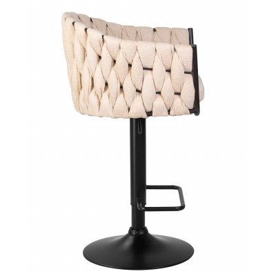 Набор 2 шт Стул барный DOBRIN LEON (бежевая ткань (LAR 275-1)) - купить в Екатеринбурге, в наличии