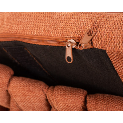 Стул барный DOBRIN LEON (оранжевая ткань (LAR 275-27)) - купить в Екатеринбурге, в наличии