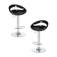 Набор 2 шт Стул барный DOBRIN DISCO (чёрный)