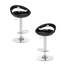 Набор 2 шт Стул барный DOBRIN DISCO (чёрный)