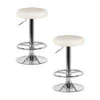 Набор 2 шт Табурет барный DOBRIN BRUNO (кремовый)