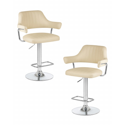 Набор 2 шт Стул барный DOBRIN CHARLY (кремовый)
