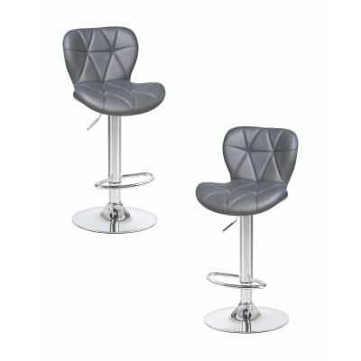 Набор 2 шт Стул барный DOBRIN BARNY (серый) - купить в Екатеринбурге, в наличии