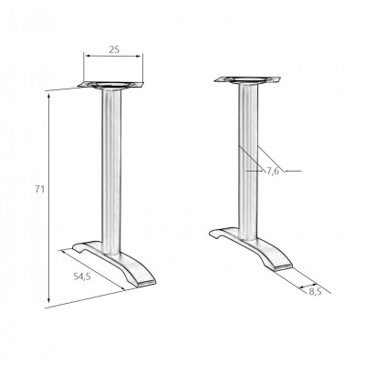 Подстолье обеденное DOBRIN SALLY WIDE - купить в Екатеринбурге, в наличии