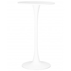 Стол барный MIA BAR (белая столешница, белое основание)