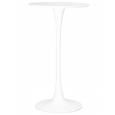 Стол барный MIA BAR (белая столешница, белое основание) - купить в Екатеринбурге, в наличии