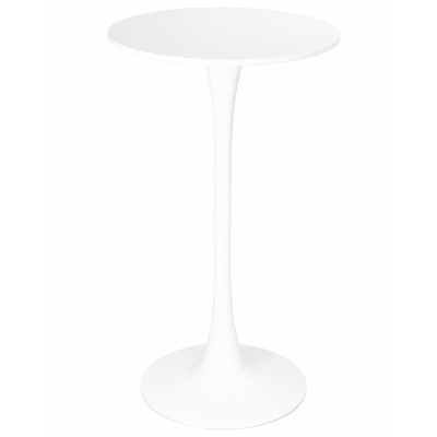 Стол барный MIA BAR (белая столешница, белое основание) - купить в Екатеринбурге, в наличии