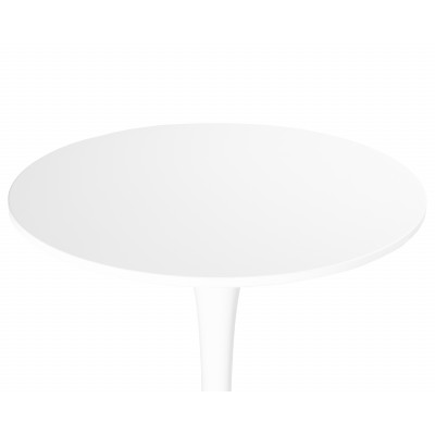 Стол барный MIA BAR (белая столешница, белое основание) - купить в Екатеринбурге, в наличии