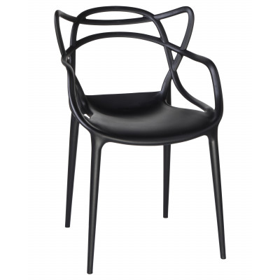 Набор 4 шт Стул обеденный DOBRIN MASTERS (чёрный (B-03)) - купить в Екатеринбурге, в наличии