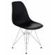 Набор 4 шт Стул обеденный DOBRIN DSR (ножки хром, цвет чёрный (B-03))