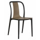 Набор 4 шт Стул обеденный DOBRIN ADAM (черный/бежевый)