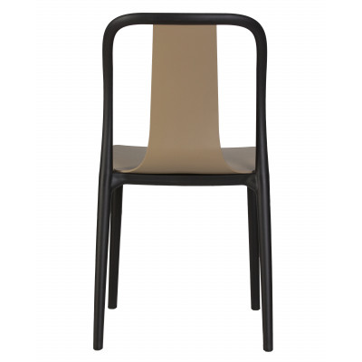 Набор 4 шт Стул обеденный DOBRIN ADAM (черный/бежевый)