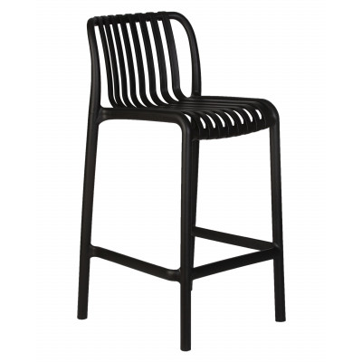 Стул полубарный DOBRIN CHLOE (черный (B-03))