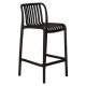 Стул полубарный DOBRIN CHLOE (черный (B-03))