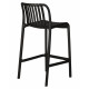 Стул полубарный DOBRIN CHLOE (черный (B-03))