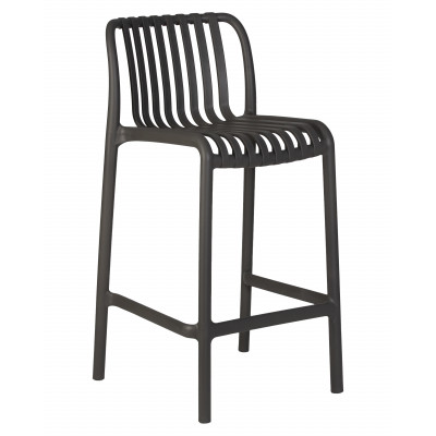 Набор 4 шт Стул полубарный DOBRIN CHLOE (темно-серый)