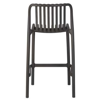 Набор 4 шт Стул полубарный DOBRIN CHLOE (темно-серый)