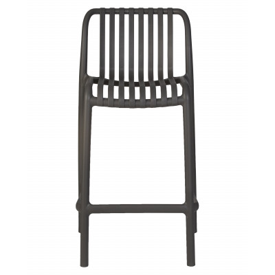 Набор 4 шт Стул полубарный DOBRIN CHLOE (темно-серый)