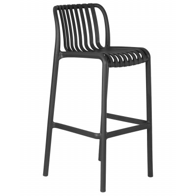 Набор 4 шт Стул барный DOBRIN CHLOE BAR (темно-серый)