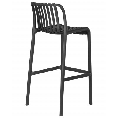 Набор 4 шт Стул барный DOBRIN CHLOE BAR (темно-серый)