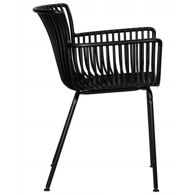 Набор 4 шт Стул обеденный DOBRIN ROSS (черный (B-03) без подушки) - купить в Екатеринбурге, в наличии