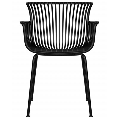 Набор 4 шт Стул обеденный DOBRIN ROSS (черный (B-03) без подушки) - купить в Екатеринбурге, в наличии