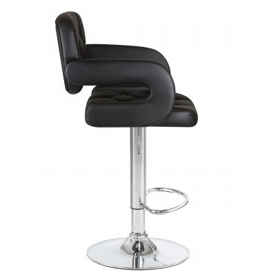 Стул барный DOBRIN TIESTO (чёрный)