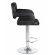 Стул барный DOBRIN TIESTO (чёрный)