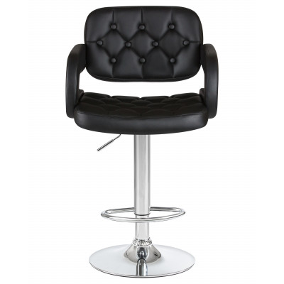 Стул барный DOBRIN TIESTO (чёрный)