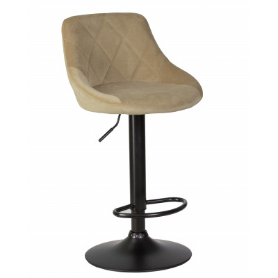 Набор 2 шт Стул барный DOBRIN LOGAN BLACK (мокко велюр (MJ9-9)) - купить в Екатеринбурге, в наличии