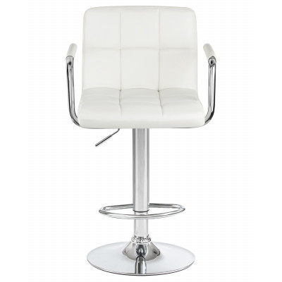 Набор 2 шт Стул барный DOBRIN KRUGER ARM (белый) - купить в Екатеринбурге, в наличии