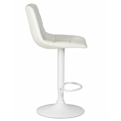 Набор 2 шт Стул барный DOBRIN TAILOR WHITE (белый PU) - купить в Екатеринбурге, в наличии