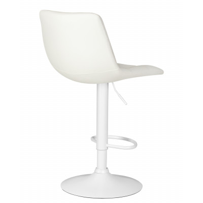Набор 2 шт Стул барный DOBRIN TAILOR WHITE (белый PU) - купить в Екатеринбурге, в наличии