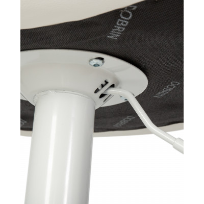 Набор 2 шт Стул барный DOBRIN TAILOR WHITE (белый PU) - купить в Екатеринбурге, в наличии