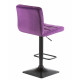 Стул барный DOBRIN DOMINIC (фиолет велюр (MJ9-58)) - купить в Екатеринбурге, в наличии