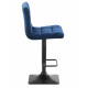 Набор 2 шт Стул барный DOBRIN DOMINIC (синий велюр (MJ9-117)) - купить в Екатеринбурге, в наличии