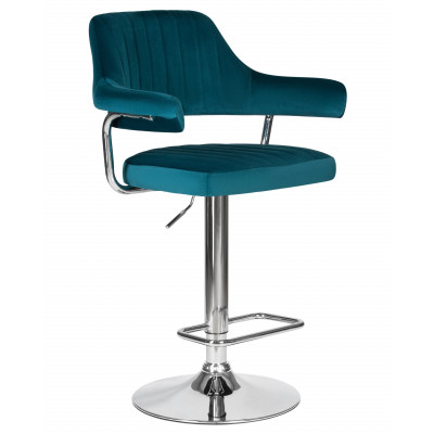 Набор 2 шт Стул барный DOBRIN CHARLY (морской волны велюр (MJ9-99))