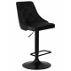 Набор 2 шт Стул барный DOBRIN JOSEPH BLACK (черный велюр (MJ9-101))