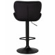 Стул барный DOBRIN BARNY BLACK (черный велюр (MJ9-101))