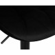 Стул барный DOBRIN BARNY BLACK (черный велюр (MJ9-101))